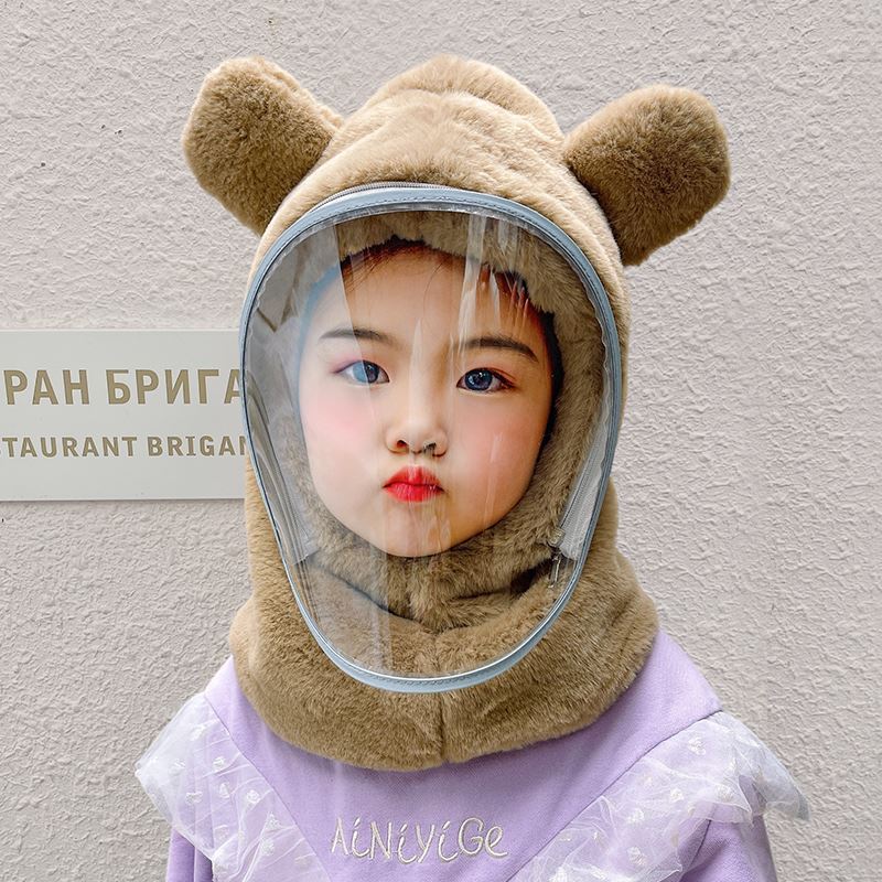 Ensemble de masque facial et casque de ski pour enfants