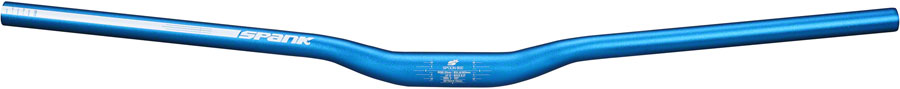 Guidon Spank Spoon 800 - Collier de 31,8 mm, Largeur de 800 mm, Rehausse de 20 mm, Bleu