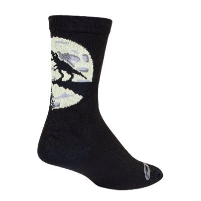 Sockguy Rawrwolf Crew 6" Socks for Comfort and Style