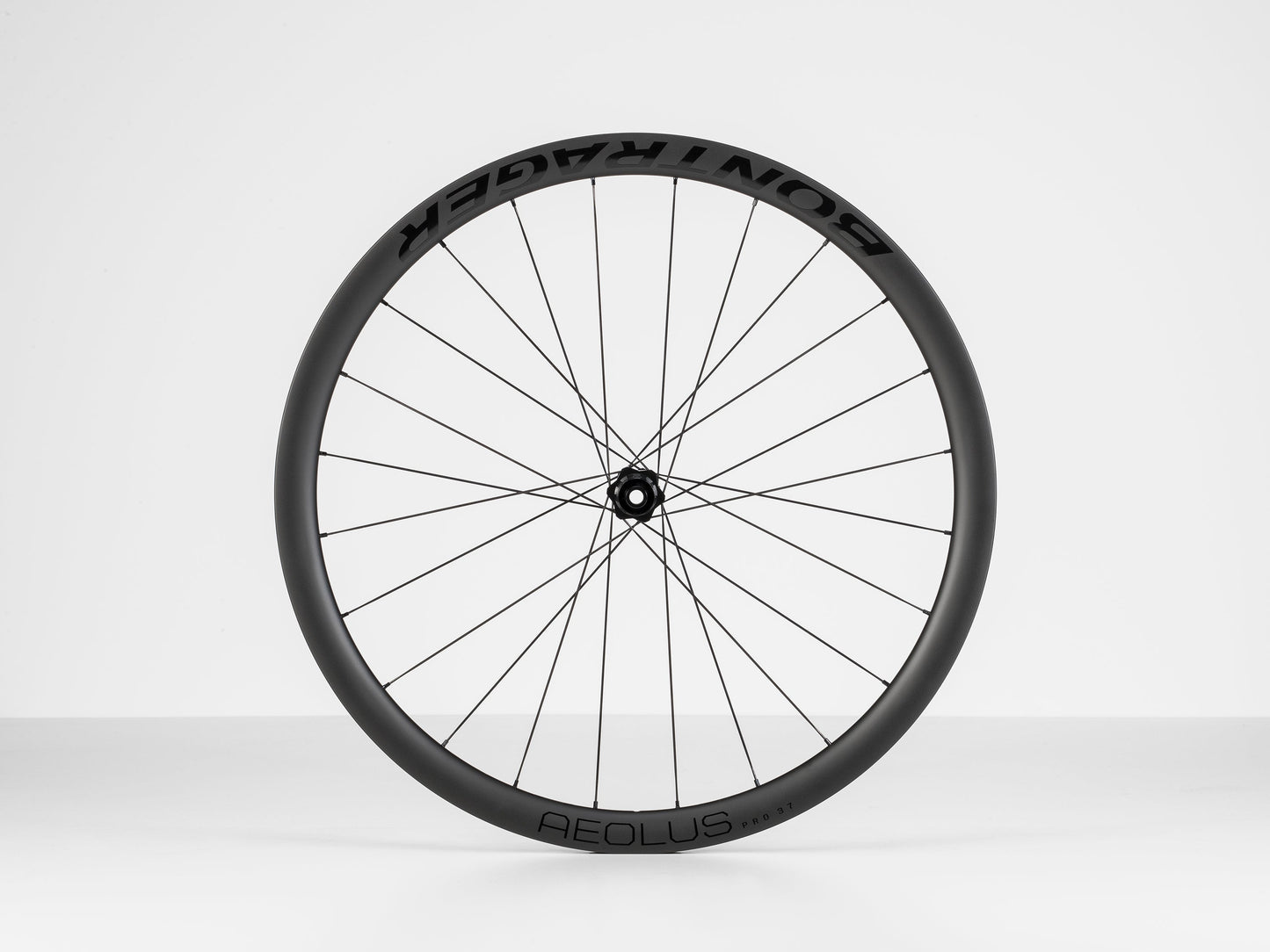 Rueda Trasera Bontrager Aeolus Pro 37 Disc TLR - 700c, 24H, Negro