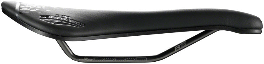Selle San Marco Aspide Short Open-Fit Racing Saddle - Manganèse BLK Homme Étroit