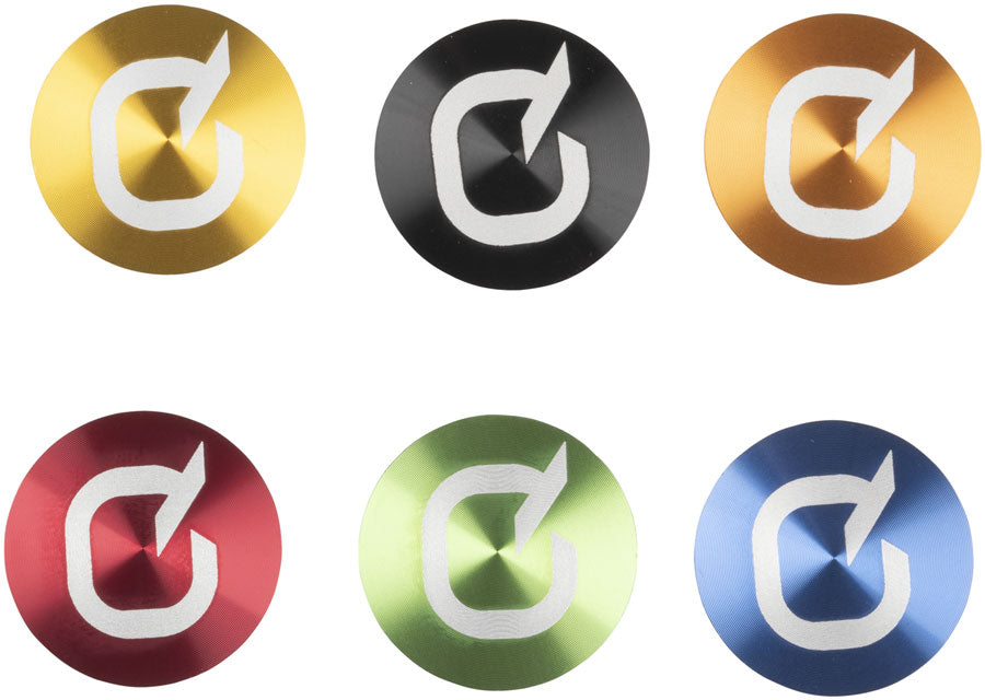 Quarq Battery Colored Decals - Vibrant Options Available