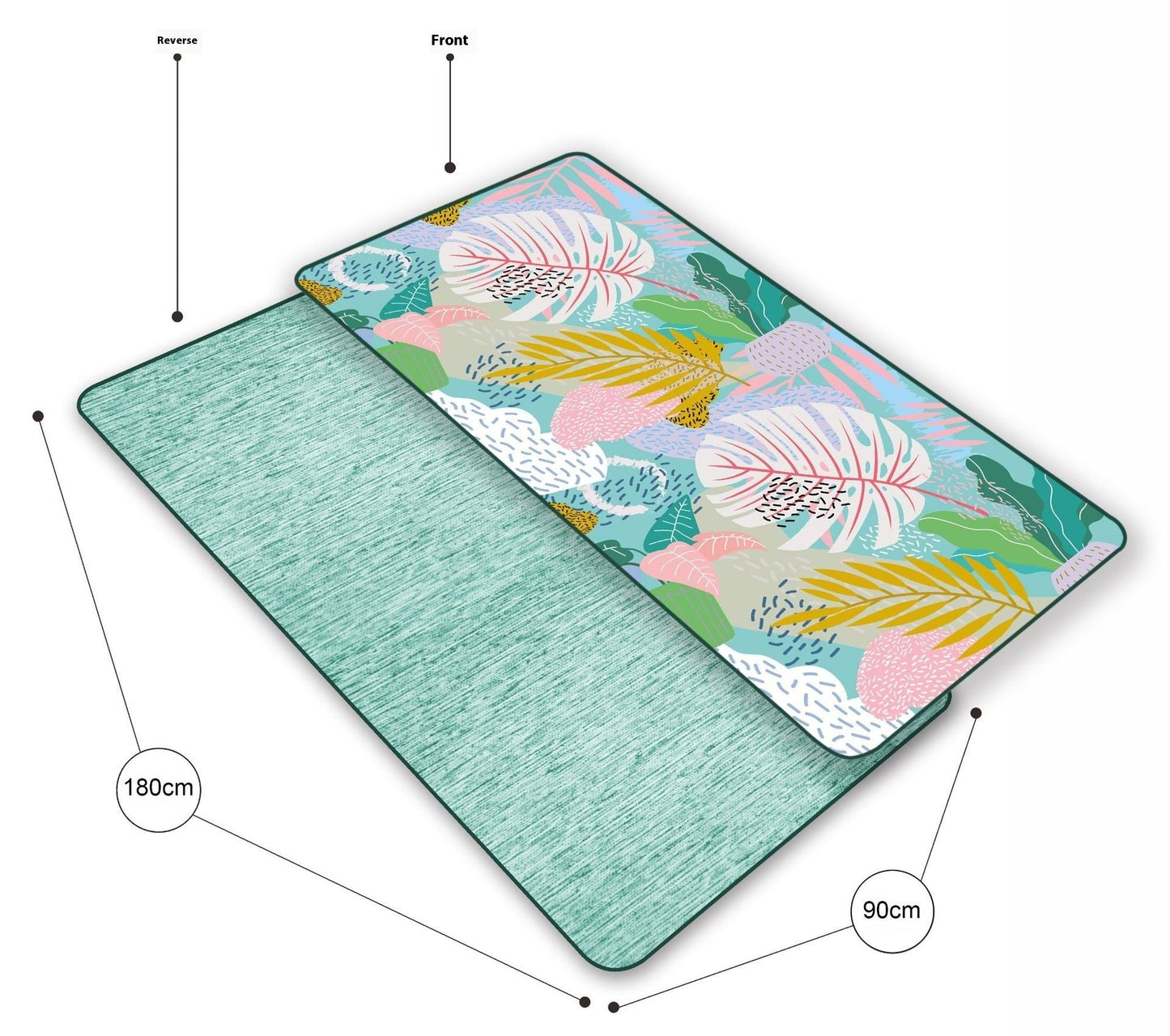 Premium Quick-Drying Beach Towel for Women