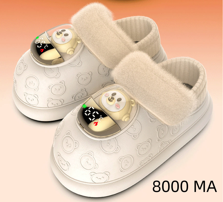 Rechargeable Heating Slippers for Couples
