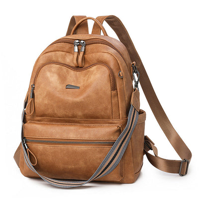 Lightweight Girls' Travel Backpack - Retro Design & Large Capacity