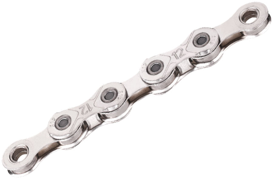 Cadena KMC X12 encerada - 12 velocidades 126 eslabones plata