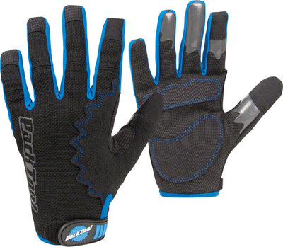 Park Tool GLV-1 Mechanics Gloves - Black/Blue, 2X-Large