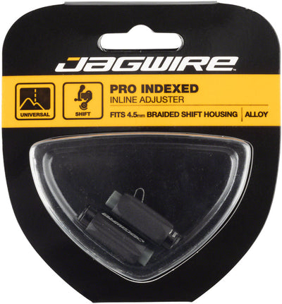Ajustadores de Tensión de Cable en Línea Indexados Jagwire Pro de 4.5 mm - Negro