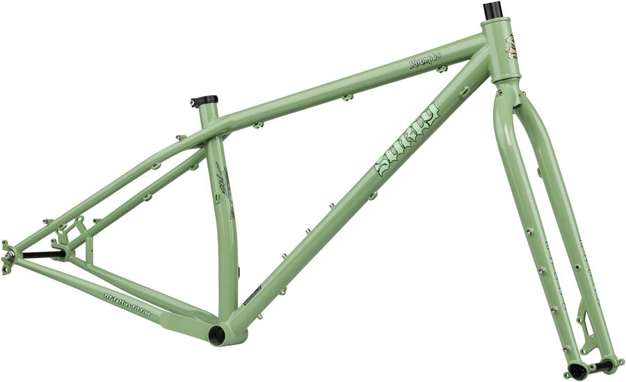 Cadre Surly Krampus - 29" Acier Vert Sauge X-Large