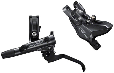 Palanca de freno hidráulico delantero Shimano Deore BL-M6100 con almohadillas de resina