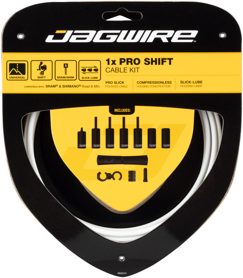 Kit de Cambio Pro 1x Jagwire para SRAM/Shimano - Blanco