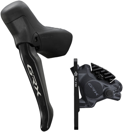 Palanca de freno hidráulica Shimano GRX BL-RS717-L y caliper BR-RX410