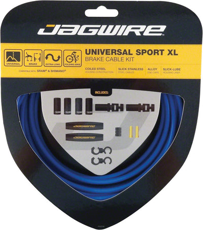 Jagwire Universal Sport Brake XL Kit - Blue