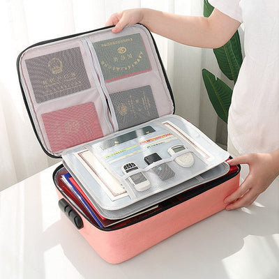 Multi-functional Travel Storage Bag with Combination Lock
