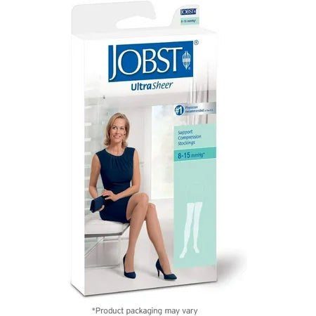 Jobst Medias hasta el muslo U S 8-15 Beige Sedoso