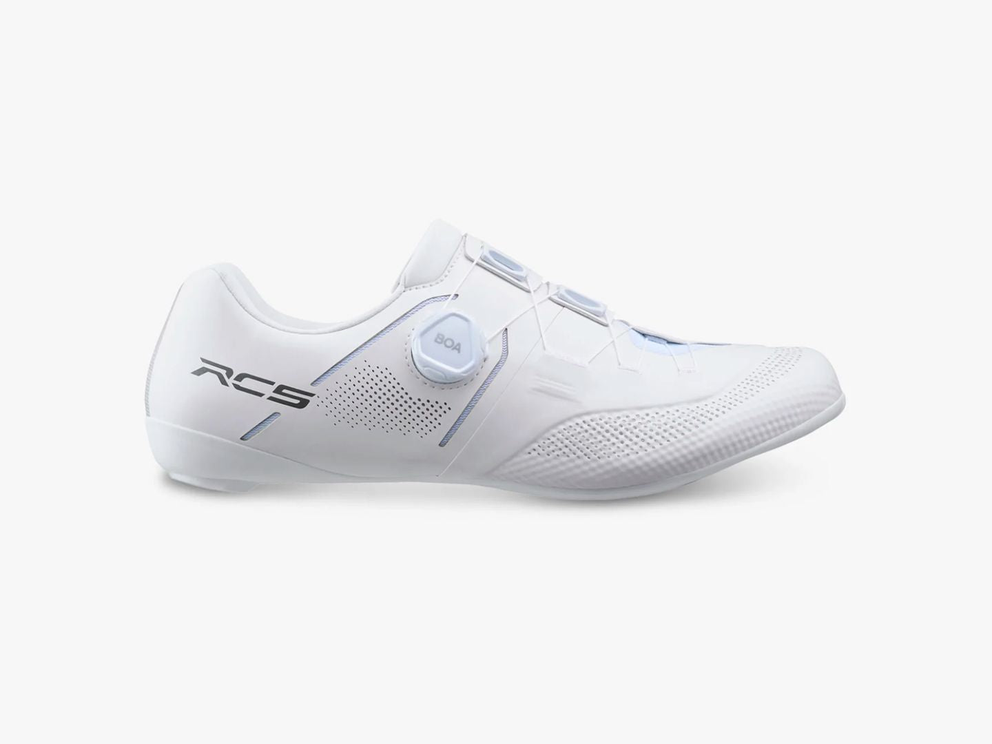 Chaussure de route Shimano RC503 pour homme - Taille 43, Blanc