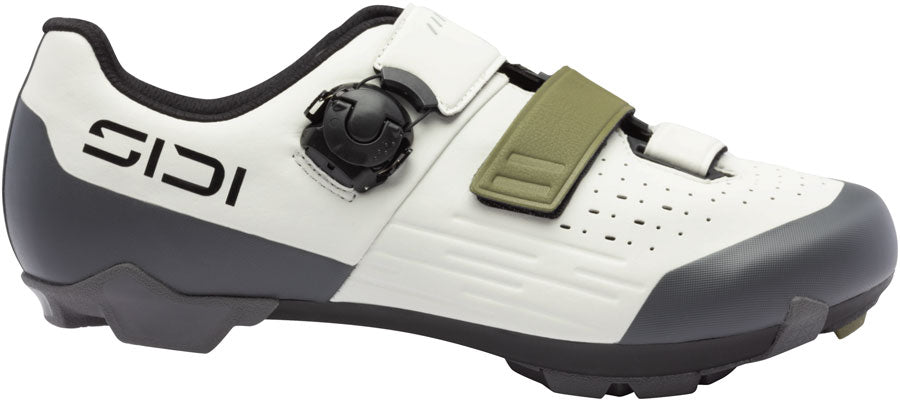 Zapatos SIDI Silvis XC con calas - Hombre Blanco Hielo/Verde Oliva 44