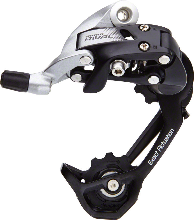 SRAM Rival 22 WiFli Desviador Trasero - 11 Velocidades Cage Mediano Negro/Plata