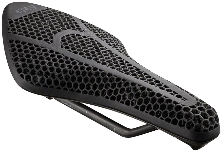 Selle Fizik Transiro Aeris R1 Adaptive pour courtes distances - Carbone 135mm Noir