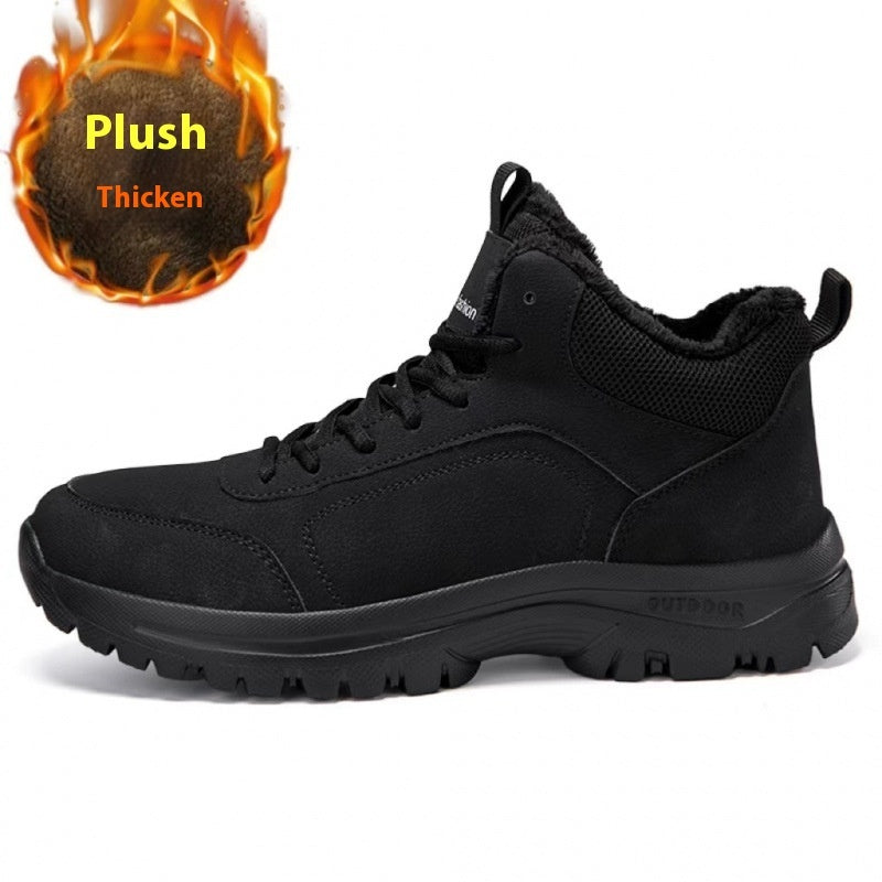 Botas Martin de Invierno para Hombre con Forro de Forro Polar para Comodidad al Aire Libre