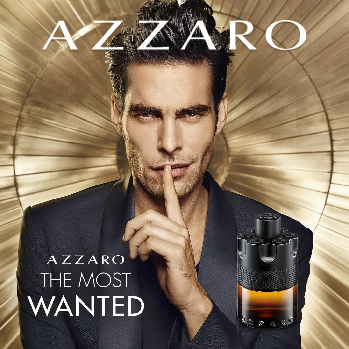Azzaro The Most Wanted Parfum - Intense Cologne para Hombre - 3.38 Fl Oz