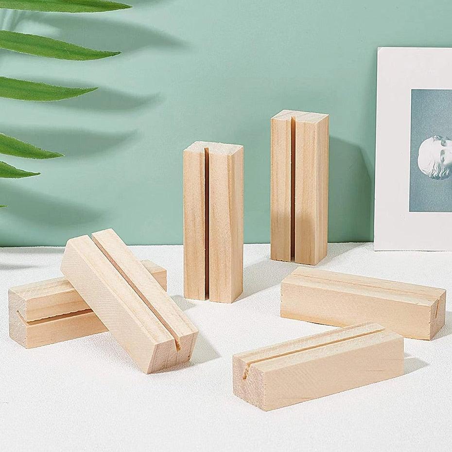 Soporte de Exhibición de Joyería de Madera Elegante para Pendientes y Anillos