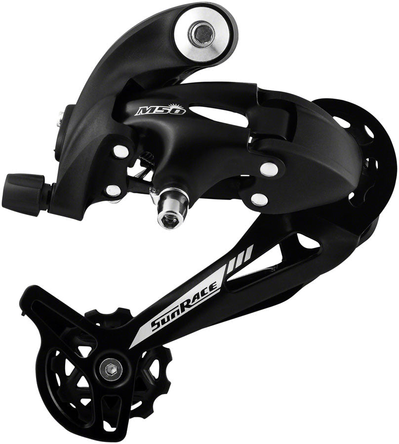 Dérailleur arrière SunRace M57 - 7/8 vitesses à long chape noir