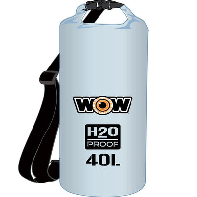 WOW Sports H2O Proof 40L Drybag Clear