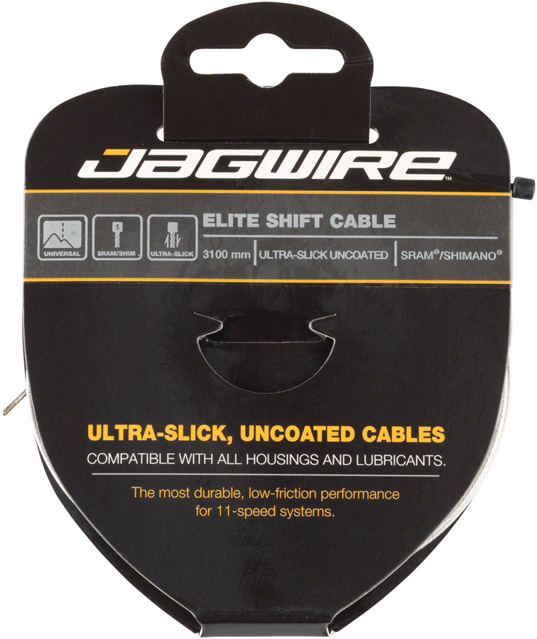 Câble de changement Jagwire Elite Ultra-Slick - 1,1 x 3100mm en acier inoxydable
