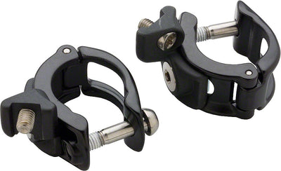 SRAM MatchMaker X Cockpit Clamp - Black with Titanium Bolts
