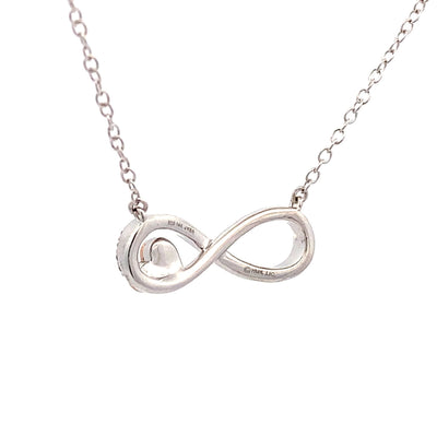 Diamond Heart Love Pendant in Sterling Silver and 14KT Gold