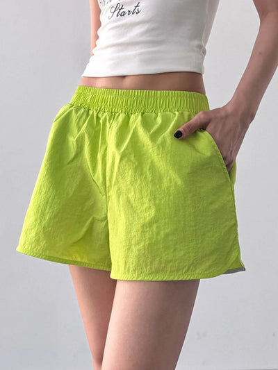 Elastic Waist Active Shorts for Ultimate Comfort