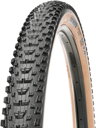 Maxxis Rekon Plus Tubeless Tire - 27.5 x 2.8 Folding Black/Light Tan