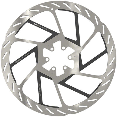 Rotors de frein à disque SRAM HS2 - 220 mm 6-Bolt Argent/Noir