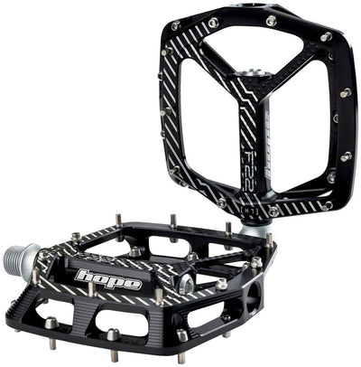 Pédales Hope F22 - Plateforme en Aluminium Premium Noir