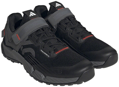 Chaussures de montagne clipless Five Ten Trailcross - Homme Noir/Gris/Rouge 12.5