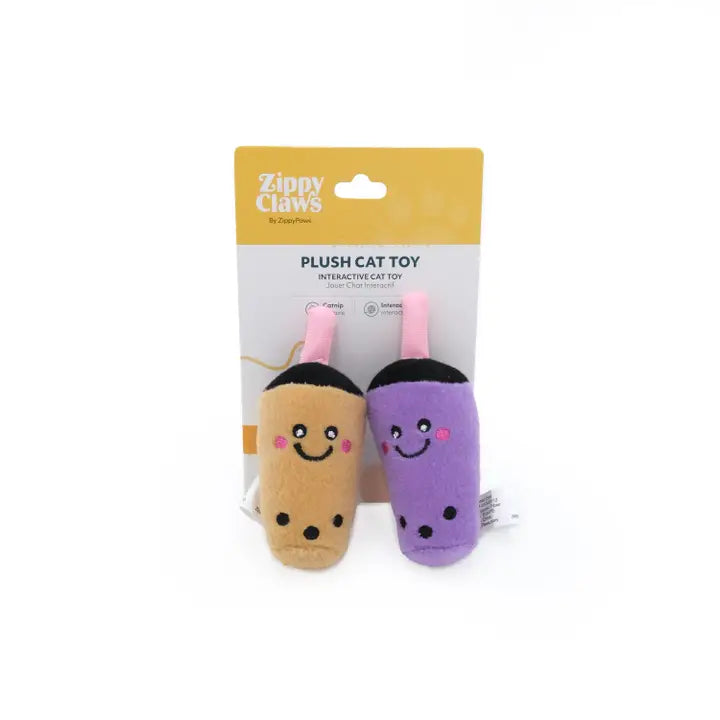 Zippyclaws Nomnomz® - Juguetes de felpa premium para gatos