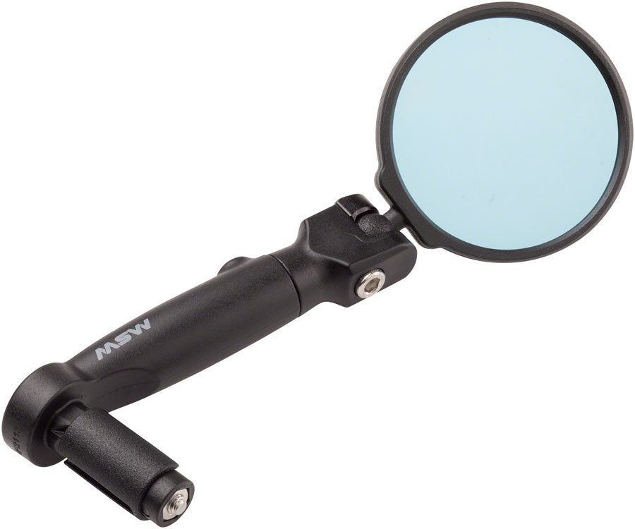Miroir de guidon réglable MSW avec lentille bleue anti-éblouissante