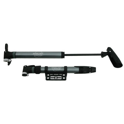 Planet Bike Ozone Aluminum Mini Pump - Gray
