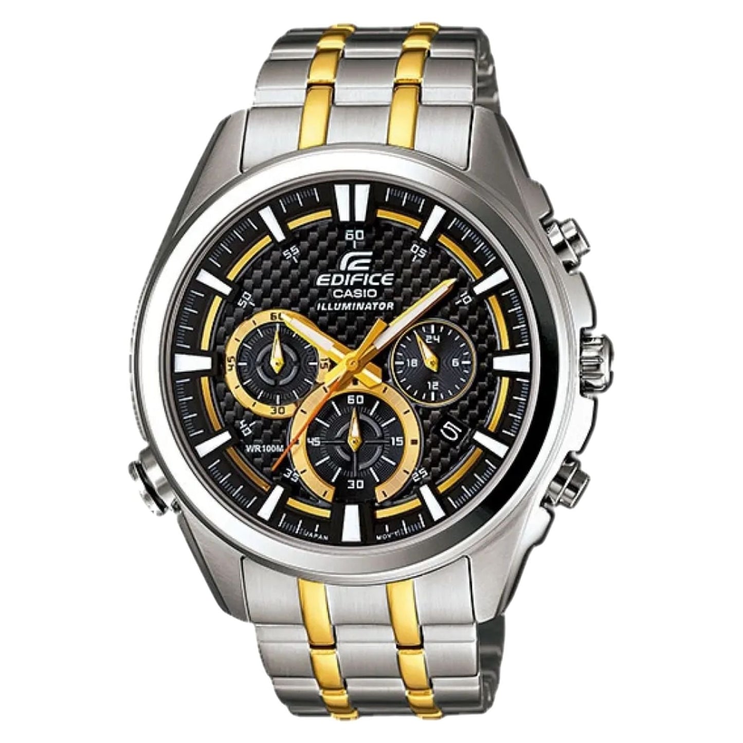 Reloj de acero inoxidable Casio para hombres Edifice