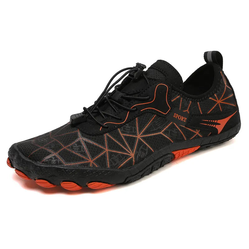 Elastic Lock Laces Mesh Contrast Breathable Athletic - Korvel