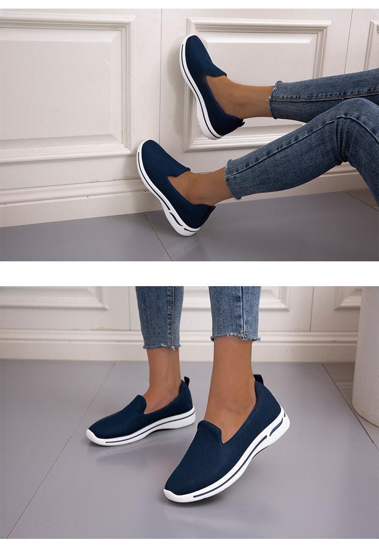 Stylish Breathable Mesh Espadrilles for Women - Slip-On Comfort - Korvel