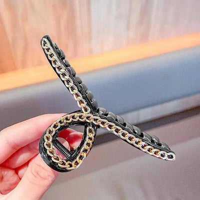 Elegant Pearl Hair Claw Clips for All Hair Types