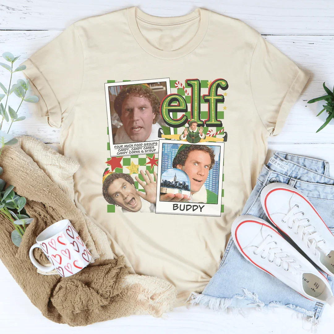 Elf Christmas Tee - Cozy & Fun Holiday Top