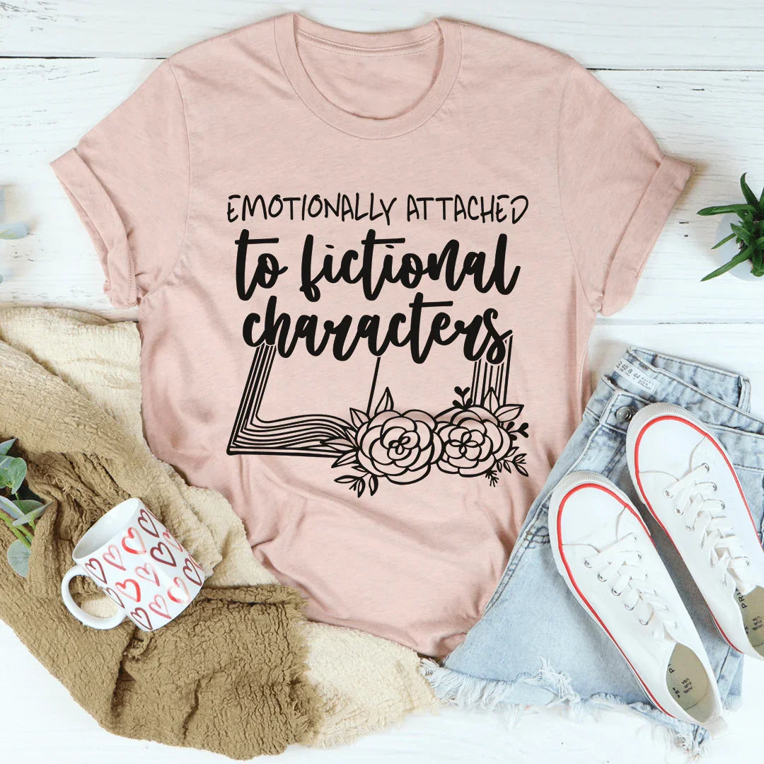 Camiseta con apego emocional a personajes ficticios