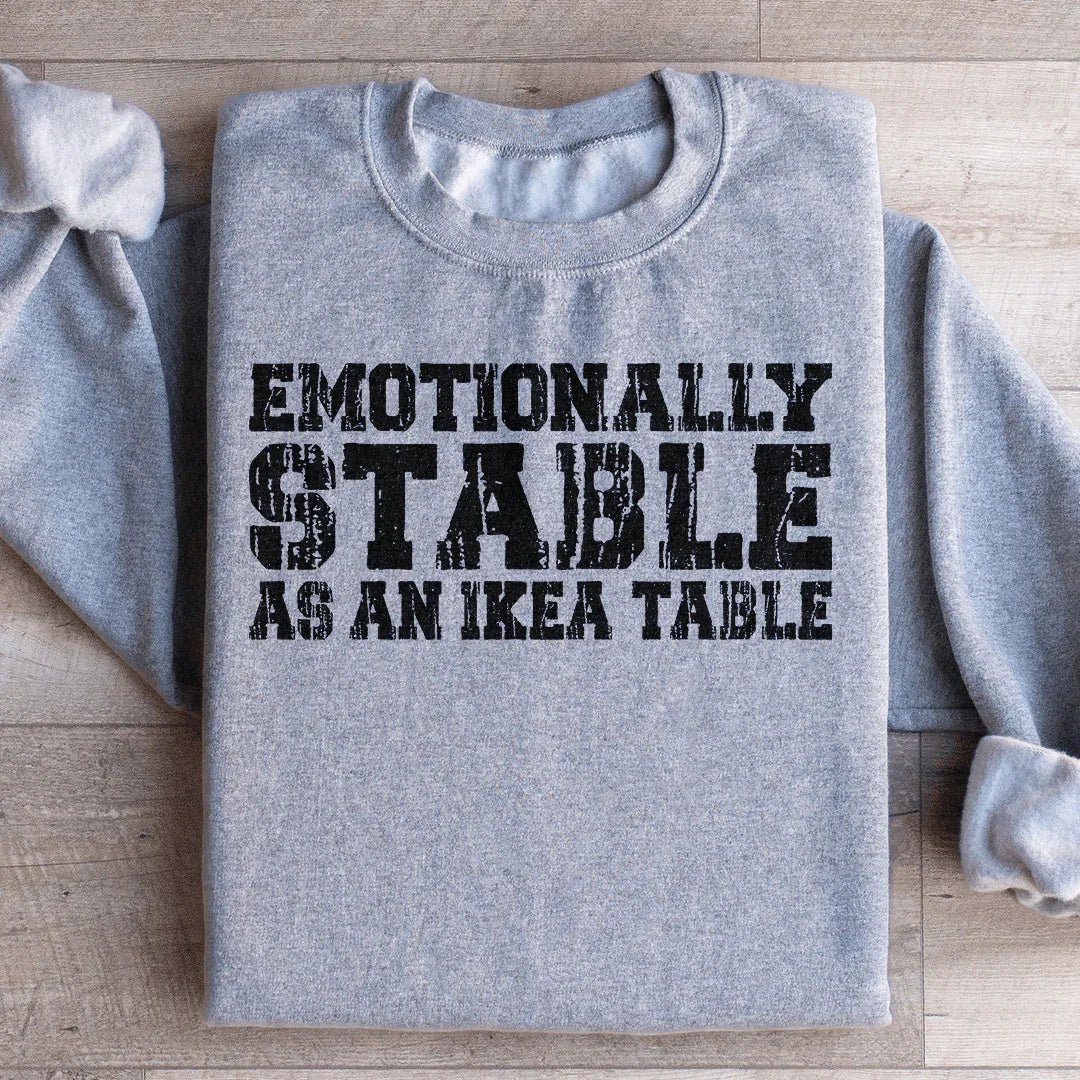 Sudadera emocionalmente estable