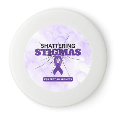 Epilepsy Awareness Flying Disc - Shattering Stigmas Design
