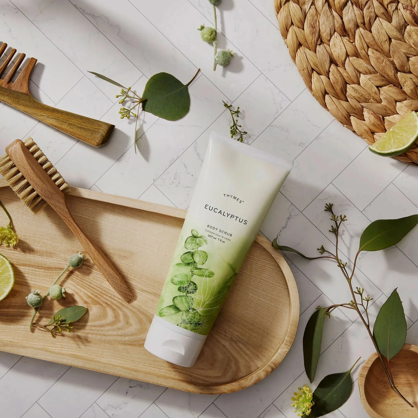 Exfoliante Corporal Eucalipto Thymes - 7 Oz