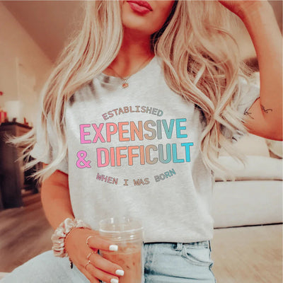 Camiseta cara y difícil