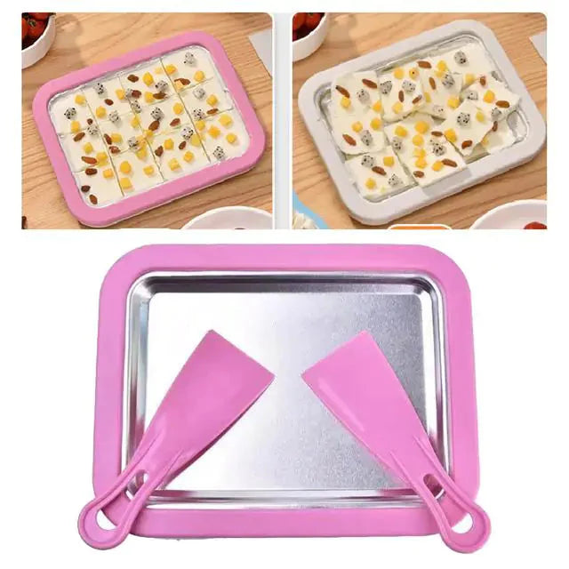 Ice Cream Roller Plate for Homemade Treats